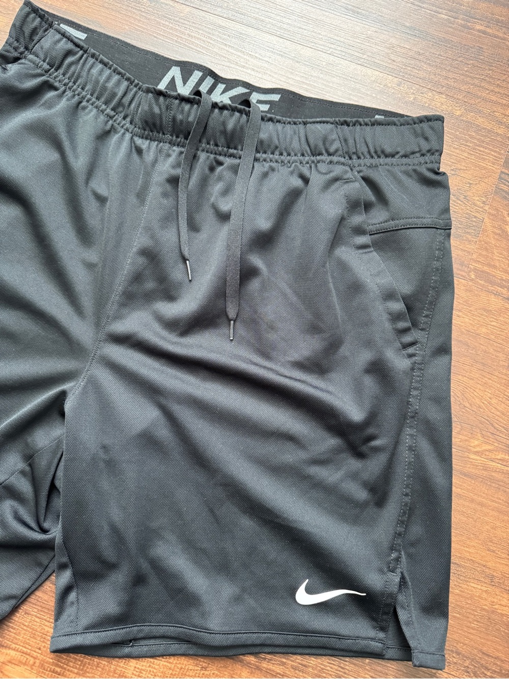 Nike Sportswear Dri-fit Black Athletic 7” Shorts - Picture 2 of 6